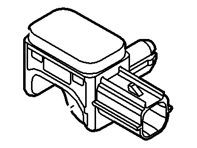 2010 Ford Transit Connect Air Bag Sensor - 9T1Z-14B345-A