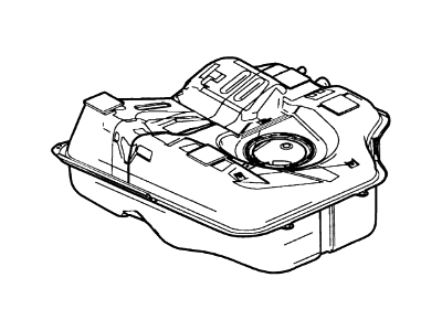 Ford Focus Fuel Tank - 2M5Z-9002-AA