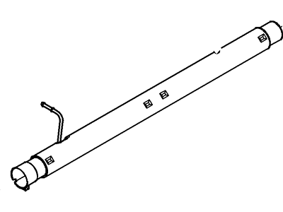 Ford 5U9Z-5A212-BA Front Exhaust Pipe