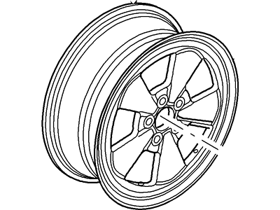Ford 1R3Z-1007-AA Wheel Assembly