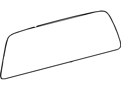 Ford 7C3Z-2542006-A Glass - Back Window