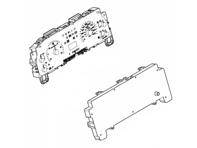 Ford F53 Stripped Chassis Speedometer - GU9Z-10849-CA