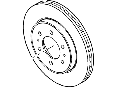 2013 Ford F-150 Brake Disc - AL3Z-1V125-A