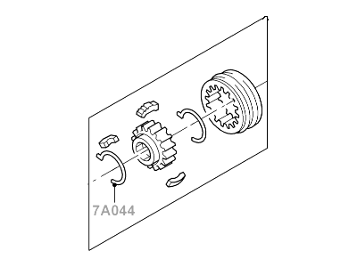 Mercury 1L2Z-7124-AA