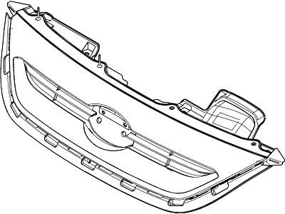 2012 Ford Fiesta Grille - BE8Z-8200-CA