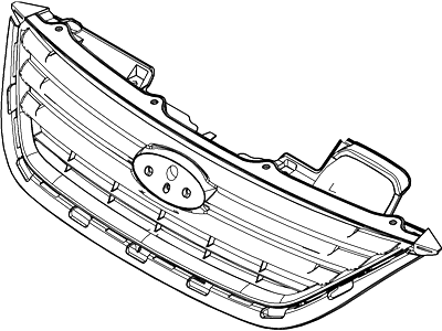 2013 Ford Fiesta Grille - BE8Z-8200-AA