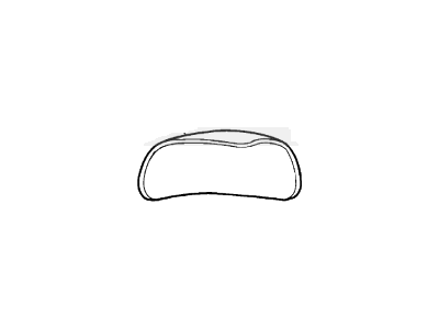 2000 Ford Taurus Mirror Cover - YF1Z-17D743-AA