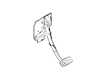 Ford Brake Pedal - 9C2Z-2455-D