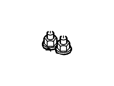 Ford -N808182-S100 Nut - Adjusting Screw