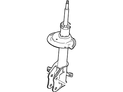 Ford BT4Z-18124-E Shock Absorber Assembly