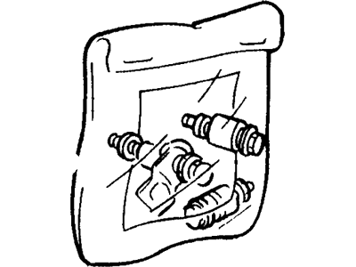 Ford F8CZ-63613D74-AA Kit - Child Seat Anchorage