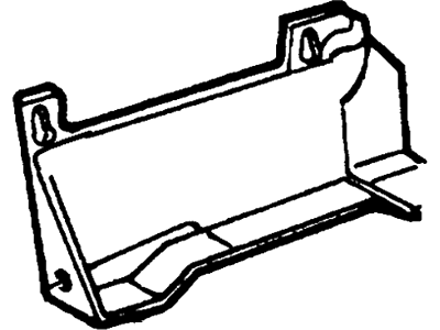 Ford F78Z1662126DDD Cover Seat Track