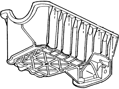 Mercury Tracer Oil Pan - F7CZ-6675-CB
