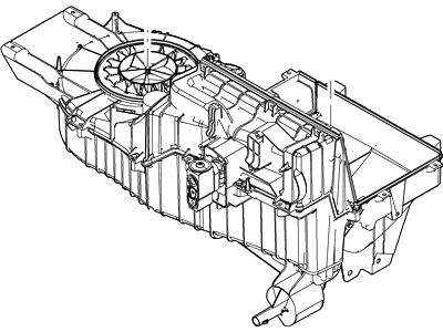 2008 Mercury Sable Evaporator - 8G1Z-19850-E