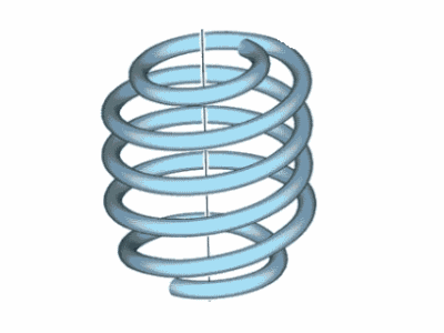 Lincoln Continental Coil Springs - G3GZ-5310-L