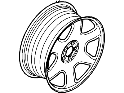 Ford YL8Z-1015-DA Wheel Assembly