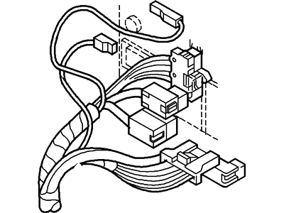 Ford 1R3Z-19B113-BA Wiring Assembly