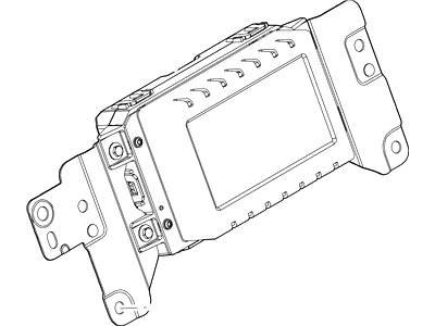 Ford BT4Z-10D885-CB Unit - Display