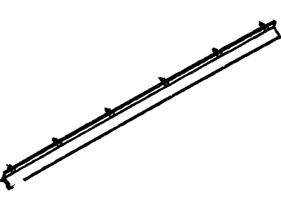 Lincoln Zephyr Door Seal - 6H6Z-5425324-A