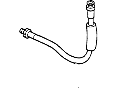 1994 Ford Probe Clutch Hydraulic Lines - F32Z-7T504-A