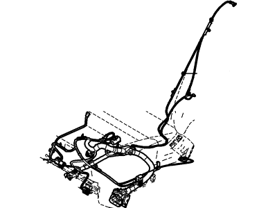 Ford 7A1Z-14C719-DB Wire Assembly