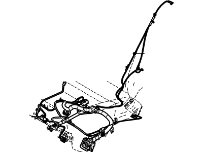 Ford 9A1Z-14C719-AA Wire Assembly