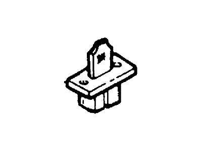 Mercury Tracer Blower Motor Resistor - F7CZ-19A706-AA