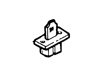 2001 Ford Escort Blower Motor Resistor - F7CZ-19A706-AA