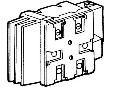 1999 Ford F-250 Blower Motor Resistor - F5LY-19E624-A