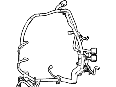 Ford 4C2Z-12B637-LA Wire Assembly