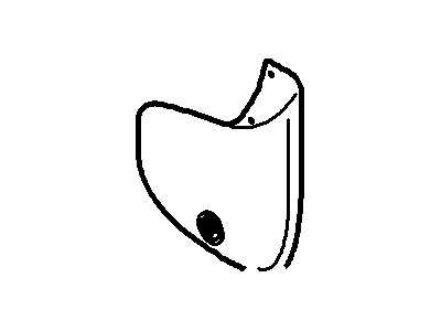 Ford Fusion Mud Flaps - F6VZ-16A550-AA