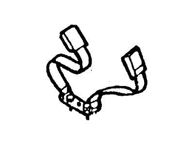 Ford Probe Seat Belt - F32Z6160044A