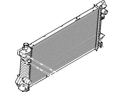 Ford 9L3Z-8005-B Radiator Assembly