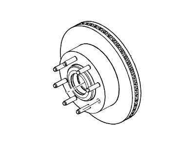 2017 Ford F-250 Super Duty Wheel Hub - HC3Z-1102-A