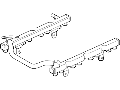 2006 Ford GT Fuel Rail - 4G7Z-9F792-AA