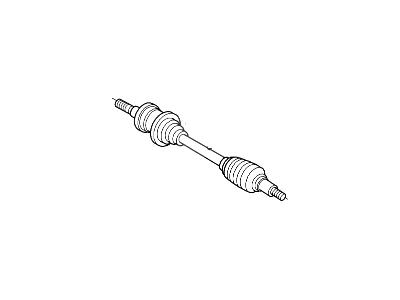 Ford 2R3Z-4K138-AA Shaft Assembly