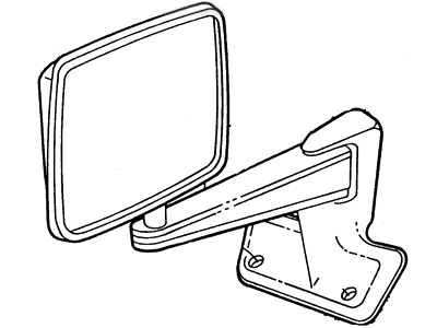 Ford F65Z-17683-BA Mirror Assembly - Rear View