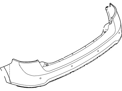 Ford BT4Z-17810-BPTM Extension - Bumper Bar - Side