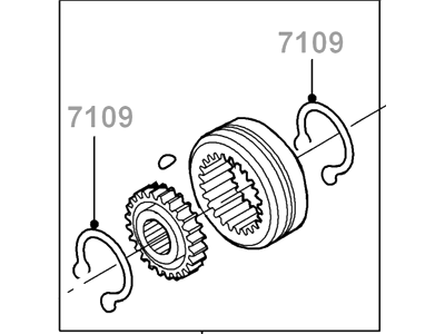 2010 Ford Mustang Synchronizer Ring - 8R3Z-7124-CA