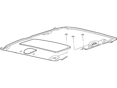 Ford YL3Z-1651944-SK Template