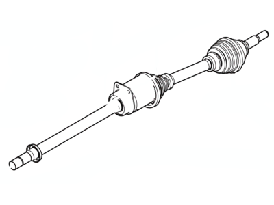 2015 Ford Explorer Axle Shaft - BB5Z-3B436-V