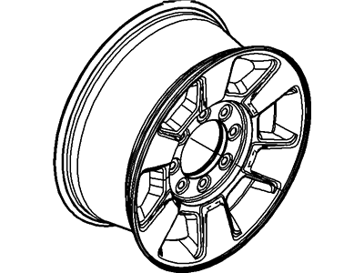 Ford BC3Z-1007-B Wheel Assembly