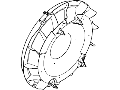 Ford 8C2Z-8B614-B Shroud - Fan