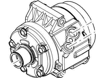 2011 Mercury Milan A/C Compressor - 8E5Z-19703-A