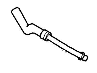 2000 Ford Ranger Power Steering Hose - F77Z-3A713-FB