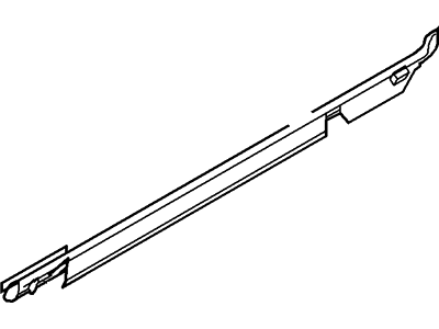 2004 Lincoln Navigator Weather Strip - 2L7Z-7825596-AB