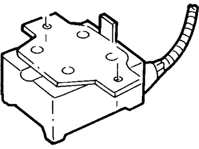 1992 Mercury Capri Air Bag Sensor - FOLY14B006A