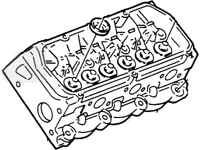 1999 Ford Expedition Cylinder Head - XL3Z-6049-GA