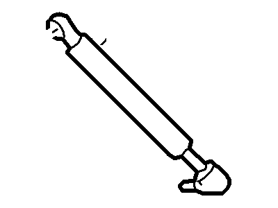 Mercury Tailgate Lift Support - 6L8Z-78406A10-A