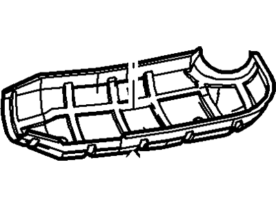 Ford 3F2Z-5E258-BA Shield